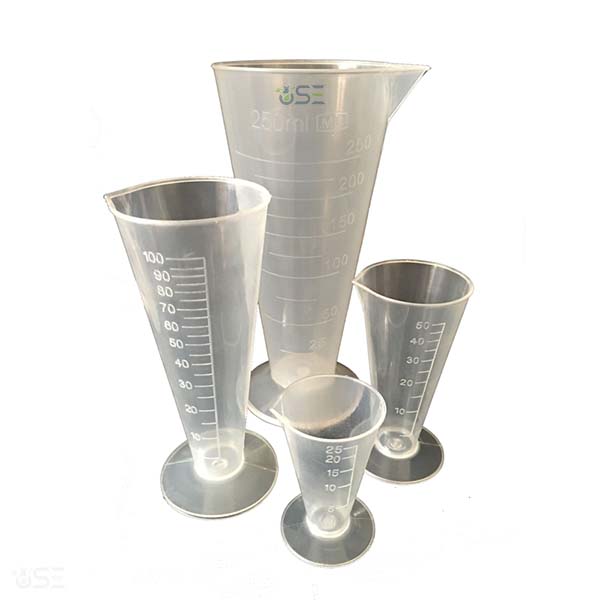 Plastic Conical Beakers
