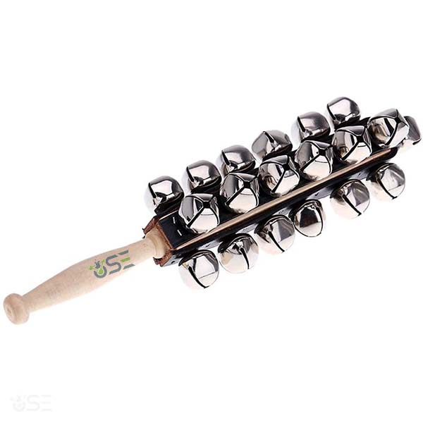 Wooden Hand Sleigh Bells