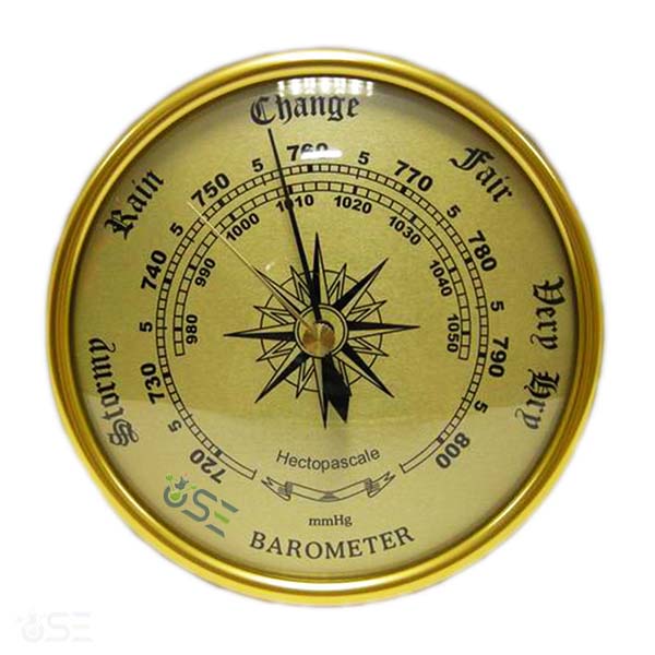 128mm Aluminum Aneroid Barometer