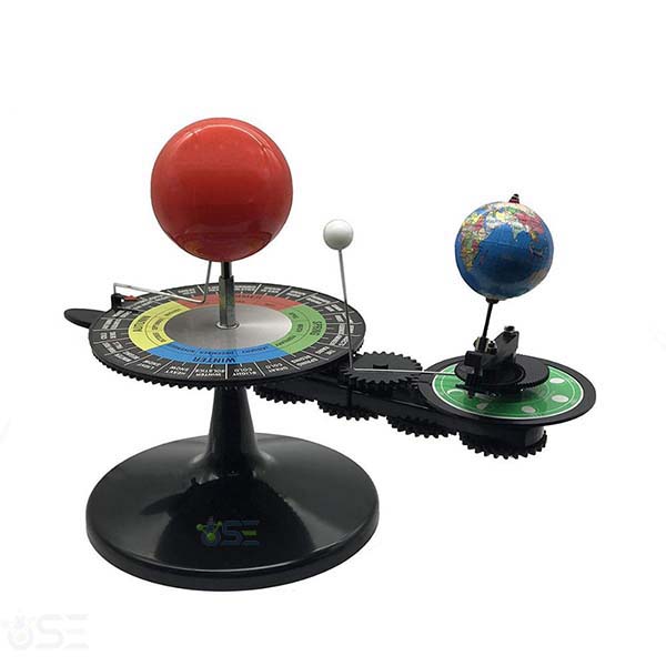 Sun Earth Moon Orbital Planetarium Model