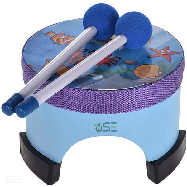 Cartoon Sea Animal Wooden Floor Drum
