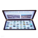 40PCS Mineral And Rocks Collection Specimen