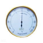 Aluminum Golden Color Household Hygrometer