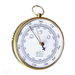 Metal Ring And Frame Barometer